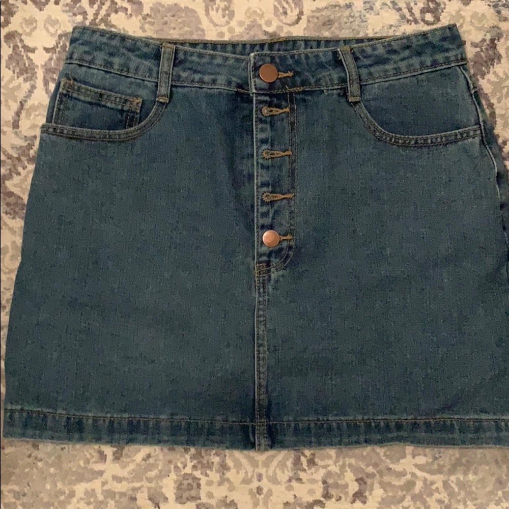 Forever 21 jean skirt